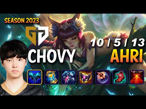 GEN Chovy AHRI vs AKSHAN Mid - Patch 13.13 KR Ranked