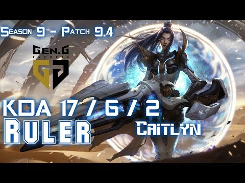 Gen Ruler CAITLYN vs DRAVEN ADC - Patch 9.4 KR Ranked