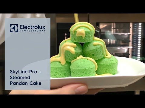 , title : 'How to cook Steamed Pandan Cake (Step by Step) | SkyLine Pro | Electrolux Professional'