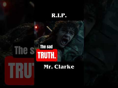 Mr. Clarke DOESNT Deserve this...