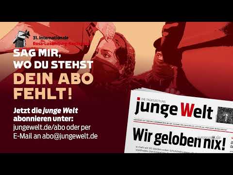 31. Internationale Rosa-Luxemburg-Konferenz (RLK) 2026