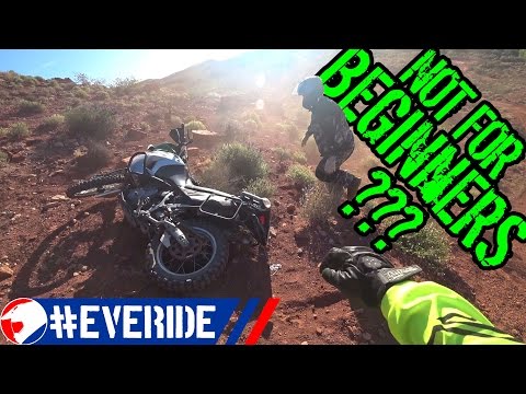 Re: "The Kawasaki KLR 650 is an AWFUL Motorcycle for Beginners!" What?! #everide