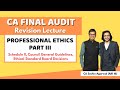 PROFESSIONAL ETHICS Revision PART III CA Final AUDIT CA Sachin Agarwal AIR 16