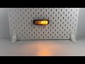 Obrysové biele LED svetlo 12V / 24V - s výstražným oranžovým LED predátorom ECE R65 (129x40x15mm) - Video Youtube