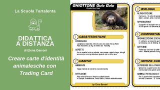 CREARE CARTE D'IDENTITÀ ANIMALESCHE CON TRADING CARD