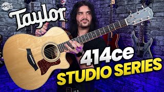 Video thumbnail for Stripped Back, More Affordable, Premium Taylor Acoustic Guitars! - The New 2025 Taylor 414ce Studio by PMTVUK