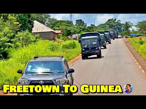 FREETOWN 🇸🇱 To  GBALAMUYA (GUINEA🇬🇳 CONAKRY BORDER) - Roadtrip 2023 - Explore With Triple-A