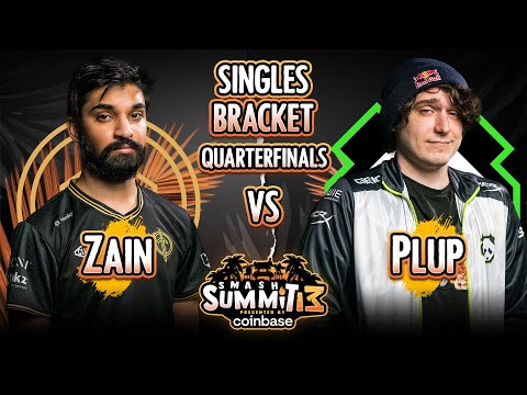 Zain vs Plup - Singles Bracket: Quarterfinals - Smash Summit 13 | Marth vs Sheik
