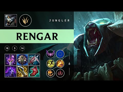 Rengar Jungle vs Kayn - EUW Master Patch 25.23