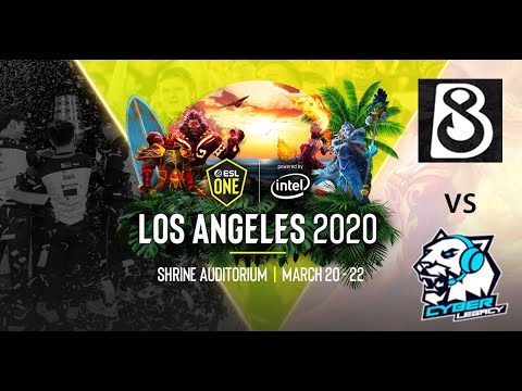 B8 vs CL - ESL ONE LOS ANGELES 2020 - EU&CIS GROUP STAGE GAME 2