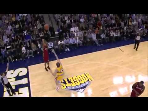 LeBron James 27 Points 12 Assists Heat vs Nuggets Highlights 11_15_12