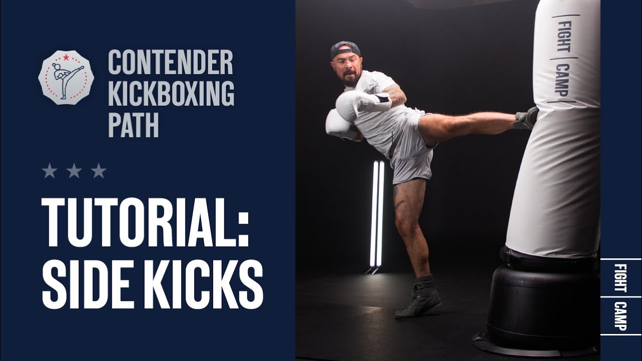 How To Do A Side Kick l Basic Kickboxing Techniques
