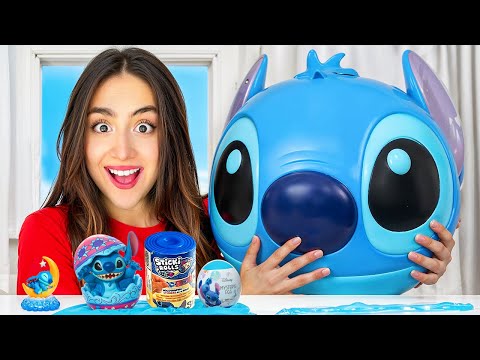 Opening EVERY Stitch Mystery Box! Sticki Rolls, Squishies, Slime and More!!!