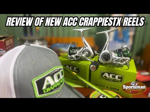 Review Of New ACC CrappieStix Reels