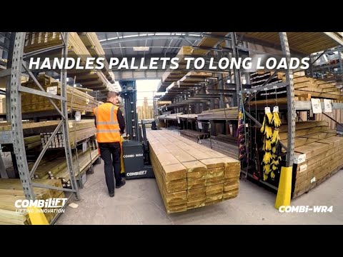 Combilift Pedestrian Forklift - Combi–WR4 delivers Safe Long Load Handling