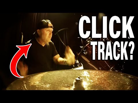 Lars Ulrich uses a Metronome live??