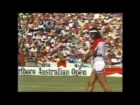 Australian Open 1978: Guillermo Vilas vs John Marks Highlights