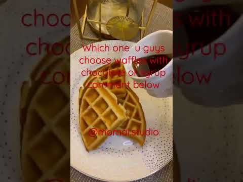 Waffles and hashtags |don’t forget to follow @momal.studio Instagram account