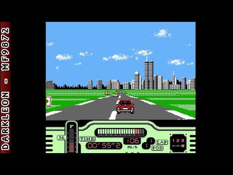 NES - Formula One - Built to Win © 1990 WinkySoft - Gameplay