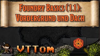 Szene: Vordergrund und Dach