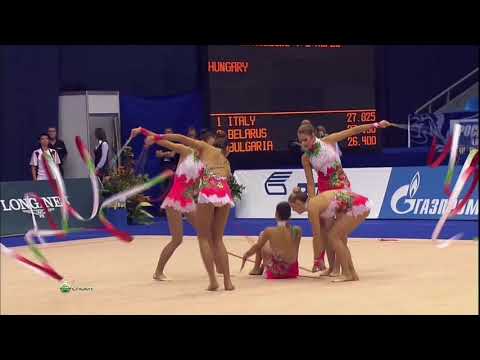 Hungary 3 Ribbons + 2 Ropes AA 2010 World Championships (HD)