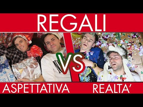 REGALI DI NATALE - Aspettativa VS Realtà - iPantellas