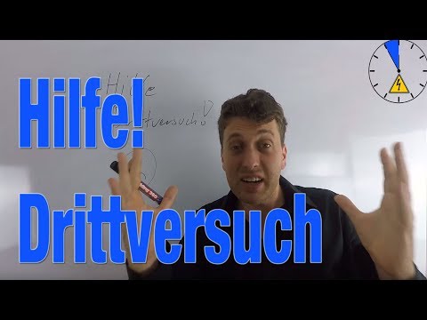 Drittversuch! Was jetzt? Was tun? - Die 5 Schritte Anleitung