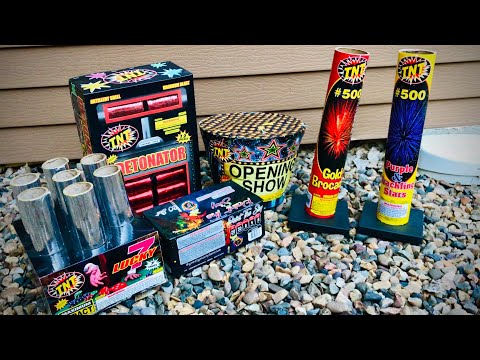Lighting $250 Worth of TNT Fireworks