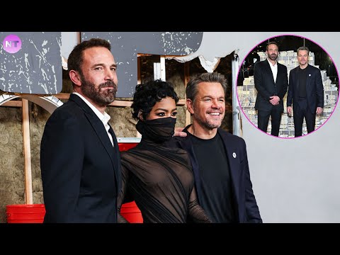 Ben Affleck and Matt Damon joined Teyana Taylor at the premiere of The Rip where she stole again