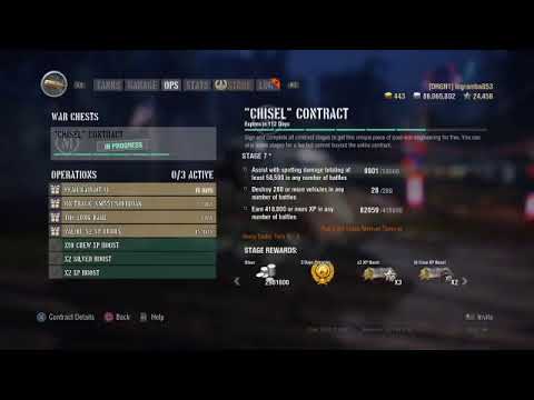 Chisel Contract, Fear Naught Ops and Independence Day Ops Final Part - World Of Tanks: Valor