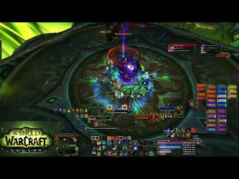 Heroic Kil'jaeden in TOS BM Hunter POV wipe 7 (8-19-17)