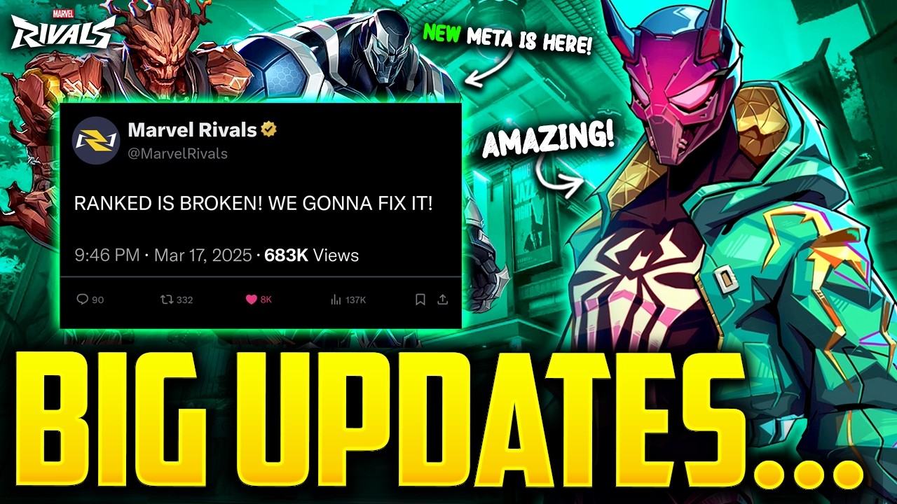 Marvel Rivals Just Revealed BIG BAD News! Inflated Ranked Updates & More