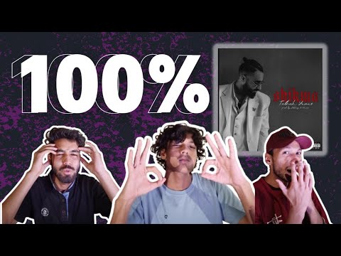 TALHAH YUNUS - 100% | REACTION VIDEO | ALBUM - SHIKWA SIDE A |  @TalhahYunus