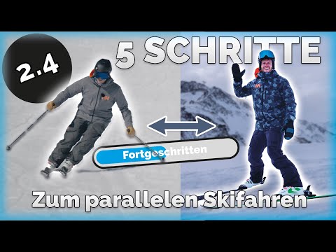 5 Schritte vom Schneeflug zum parallelen Skifahren | Skifahren lernen