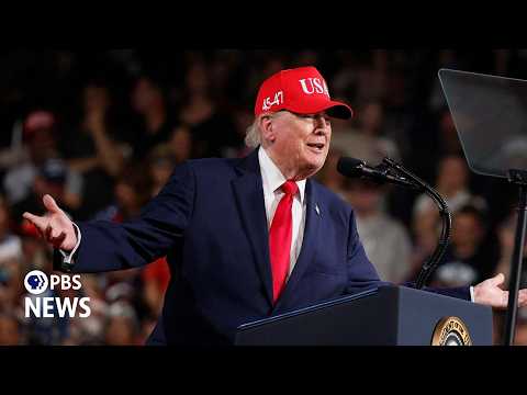WATCH LIVE: Trump heads to rally in Kansas as Republican voters' frustrations deepen