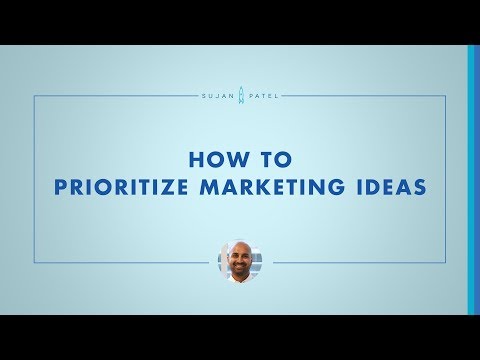 How To Prioritize Marketing Ideas