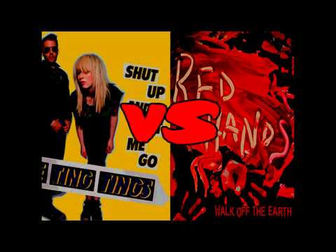 Mash Up Shut Up and Let me Go & Red Hands