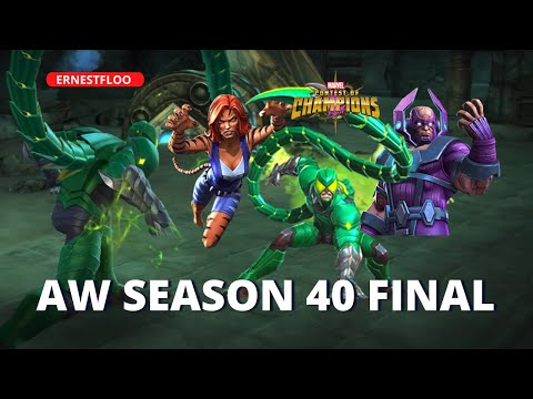 ALLIANCE WAR Season 40 FINAL | MCOC