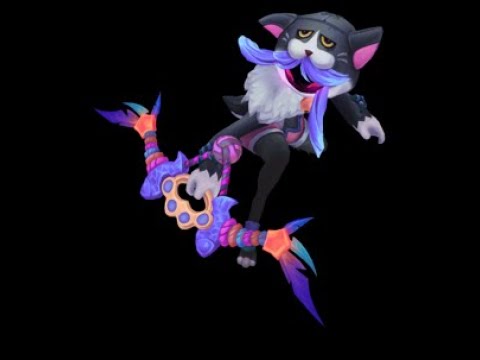 Woof and Lamb Kindred (Obsidian) Chroma - League of Legends