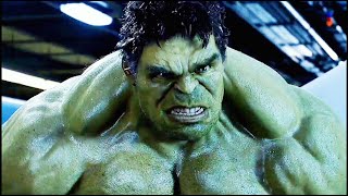 Avengers (2012) Bruce Banner Turns Into The Hulk (