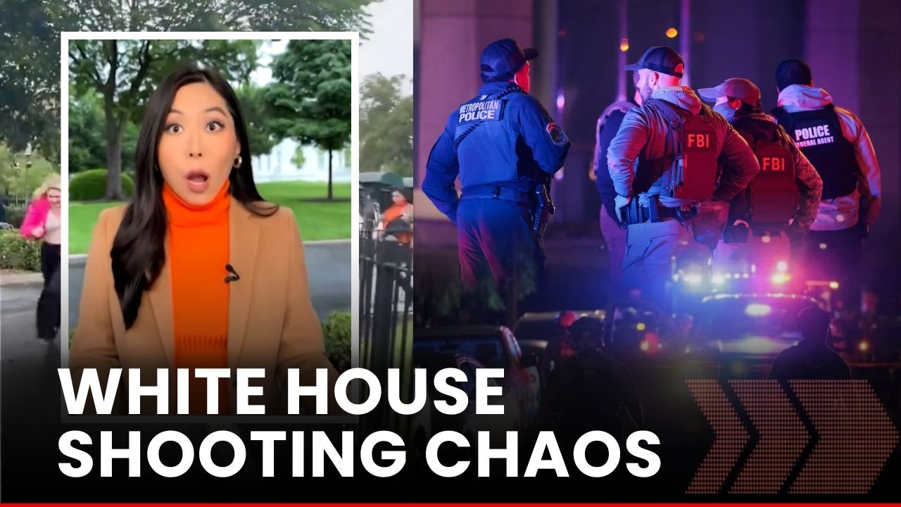 White House Shooting LIVE | Journalists Run for Cover as Gunman Opens Fire