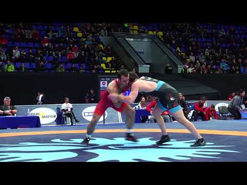 1 4 Final GR  82 kg AZE ELVIN MURSALIYEV GEO ZURABI DATUNASHVILI
