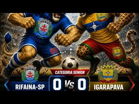 RIFAINA VS IGARAPAVA ( LIGA MINAS SÃO PAULO) (SENIOR)
