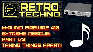Video thumbnail for M-Audio Firewire 410 Extreme Rescue 1/3 by RetroTechno