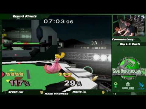 Mass Madness 10 SSBM - Crush [W] (Fox) vs. Mafia [L] (Peach) - Melee GF