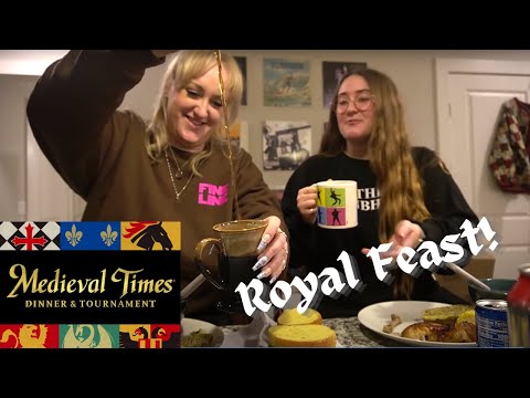 Cooking a Medieval Times Meal (feat. my best friend) - Chaotic Kitchen: Episode 2 | Brittany Broski