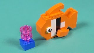Lego Fish Building Instructions - Lego Classic 10695 "How To"
