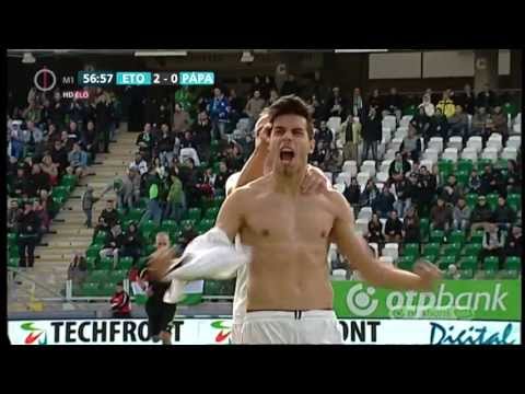 Andric Nemanja gólja Győri ETO FC - Lombard Pápa Termál FC mérkőzésen