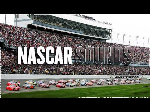 NASCAR White Noise: 1 Hour of Relaxing Gen 4 Flybys