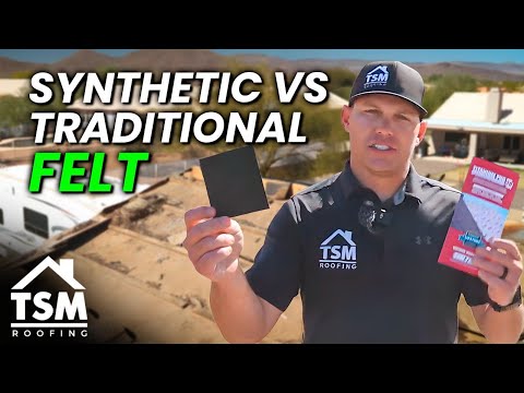 Synthetic Or Traditional Felt Which Roofing Underlayment Is BEST | TSM Roofing Explained